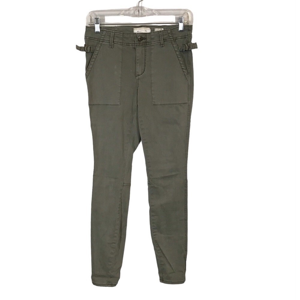 Olive Skinny Pants